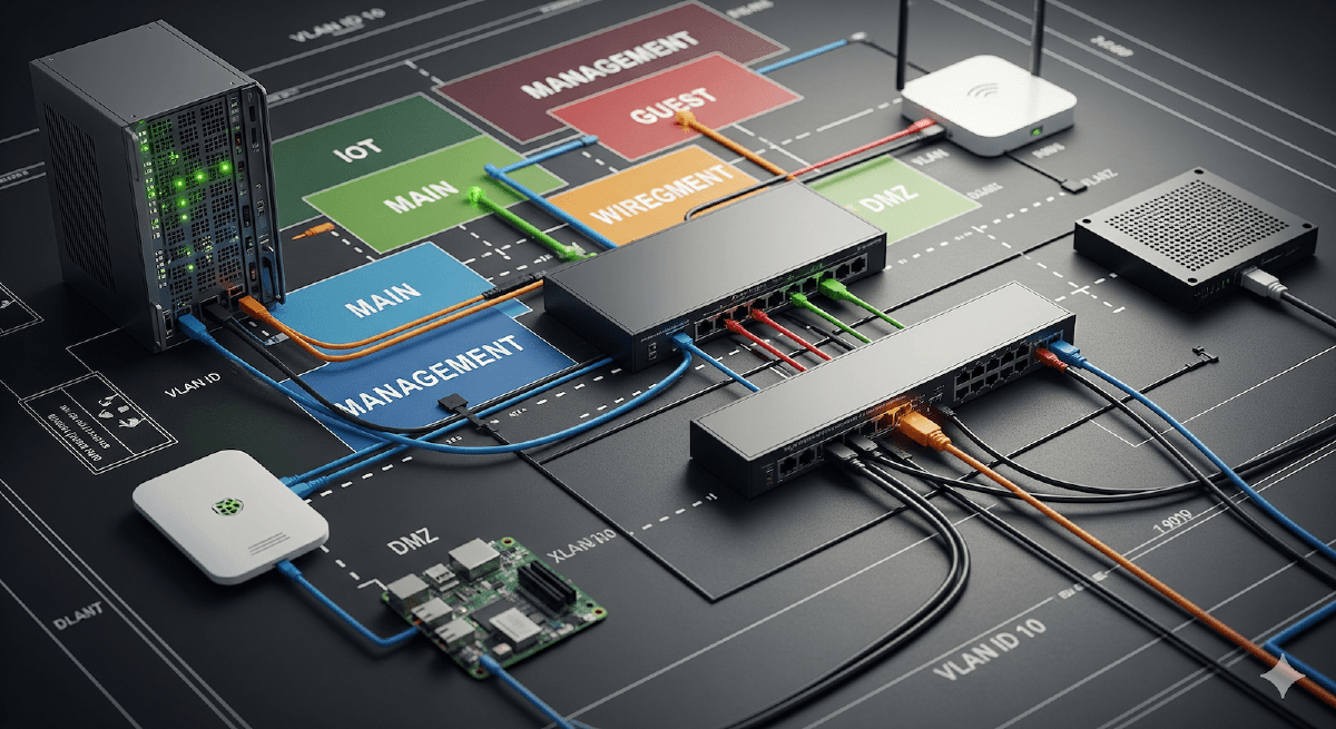 From Blueprint to Bare Metal: Building a Segmented Homelab Network