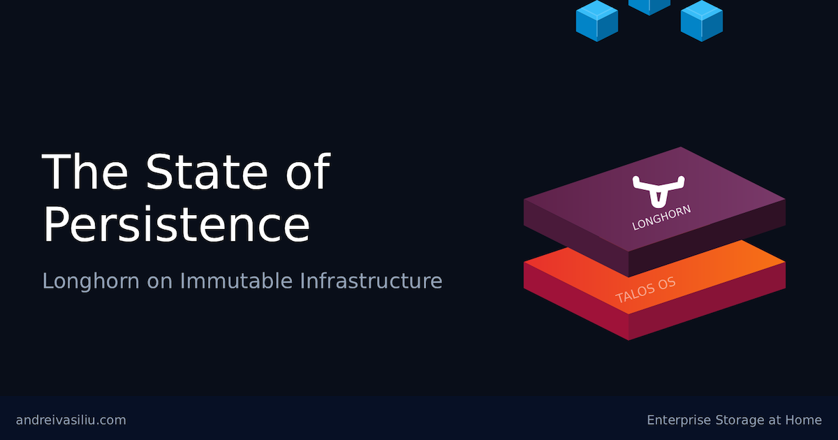 The State of Persistence - Deploying Longhorn on Talos Linux
